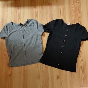 Bundle of 2 Ribbed Tops